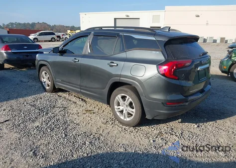 2021 GMC Terrain Fwd Sle from USA, damaged, VIN 3GKALMEV5ML387116